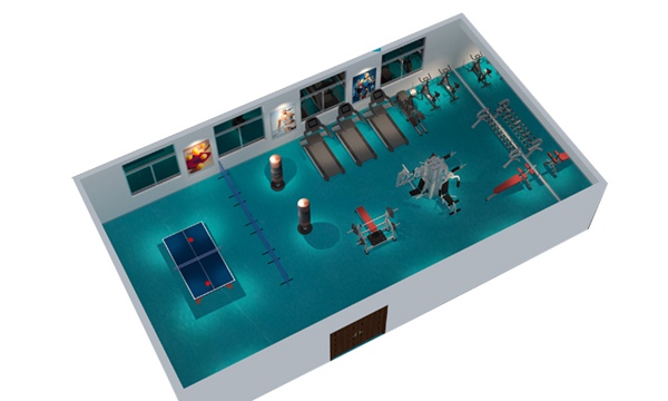 150平方健身房配置方案-广西南宫NG28体育健身器材有限公司