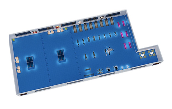 150平方健身房配置方案-广西南宫NG28体育健身器材有限公司