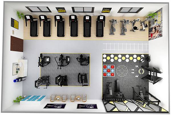 120平方健身房配置方案-广西南宫NG28体育健身器材有限公司 120平方健身房配置方案-广西南宫NG28体育健身器材有限公司
